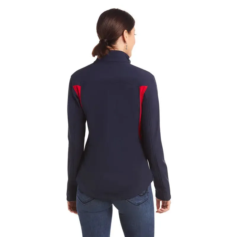Womens Ariat New Team Softshell Jacket  Stylish, Weather-Resistant & Versatile