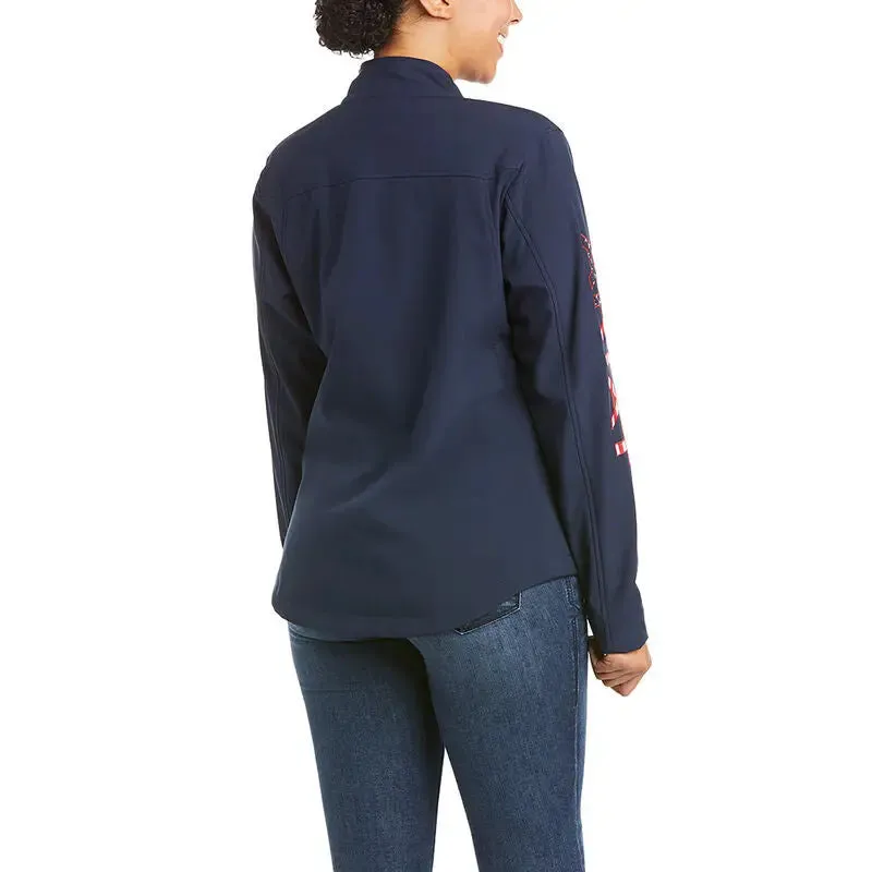 Womens Ariat New Team Softshell Jacket  Stylish, Weather-Resistant & Versatile
