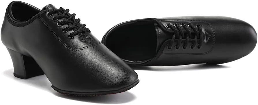 Women's Latin Dance Shoes Lace-up Ballroom Salsa Dance Practice Shoes Professional Dance Shoes
