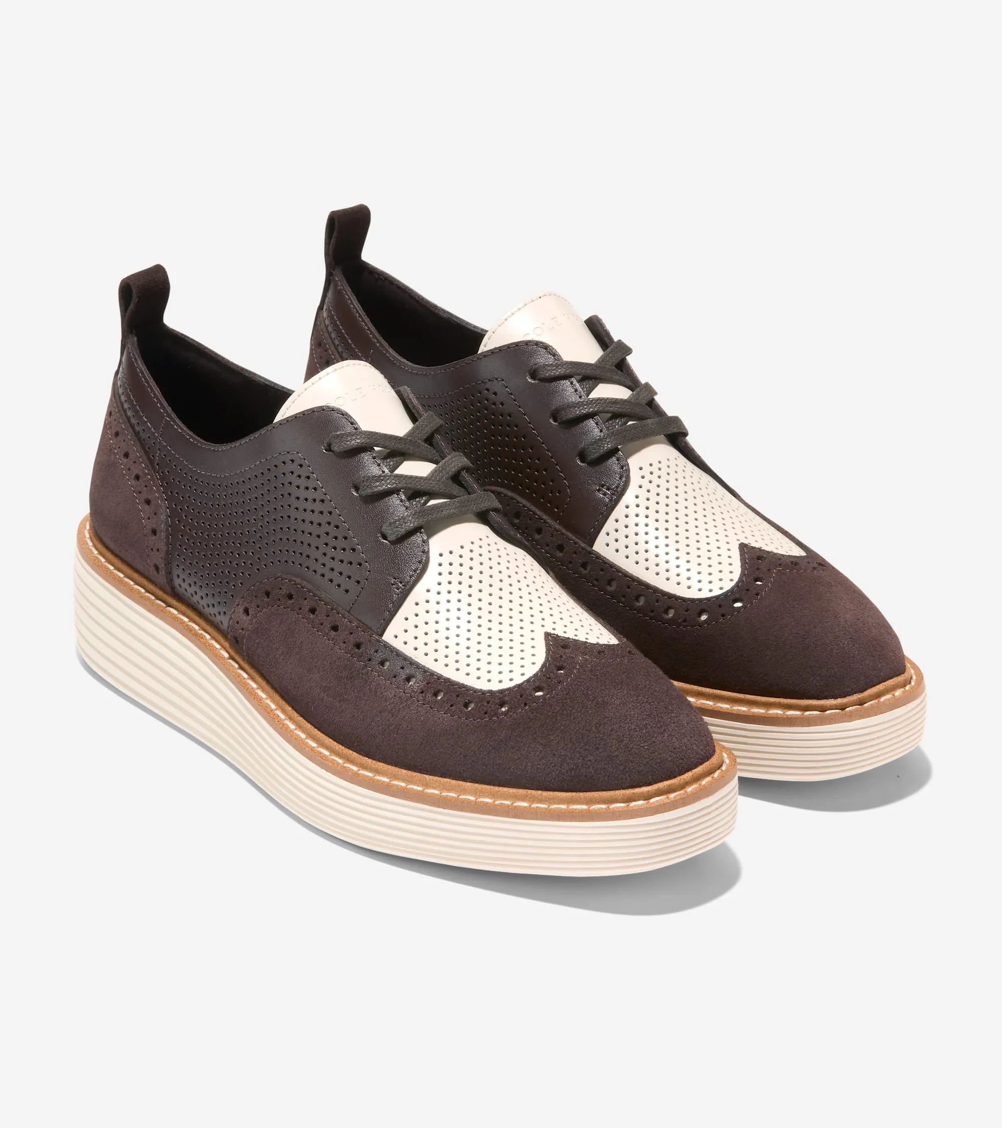 Women's ØriginalGrand Platform Wingtip Oxfords
