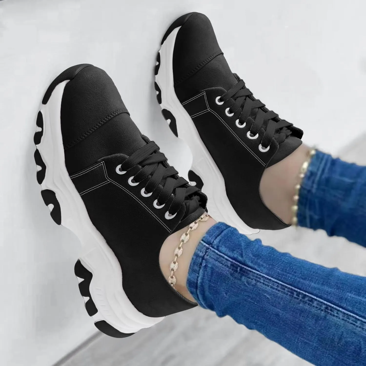 Women's Walking Shoes Womens Sneakers Slip On Walking Shoes Breathable Running Shoes Lightweight Non Slip Workout Shoes