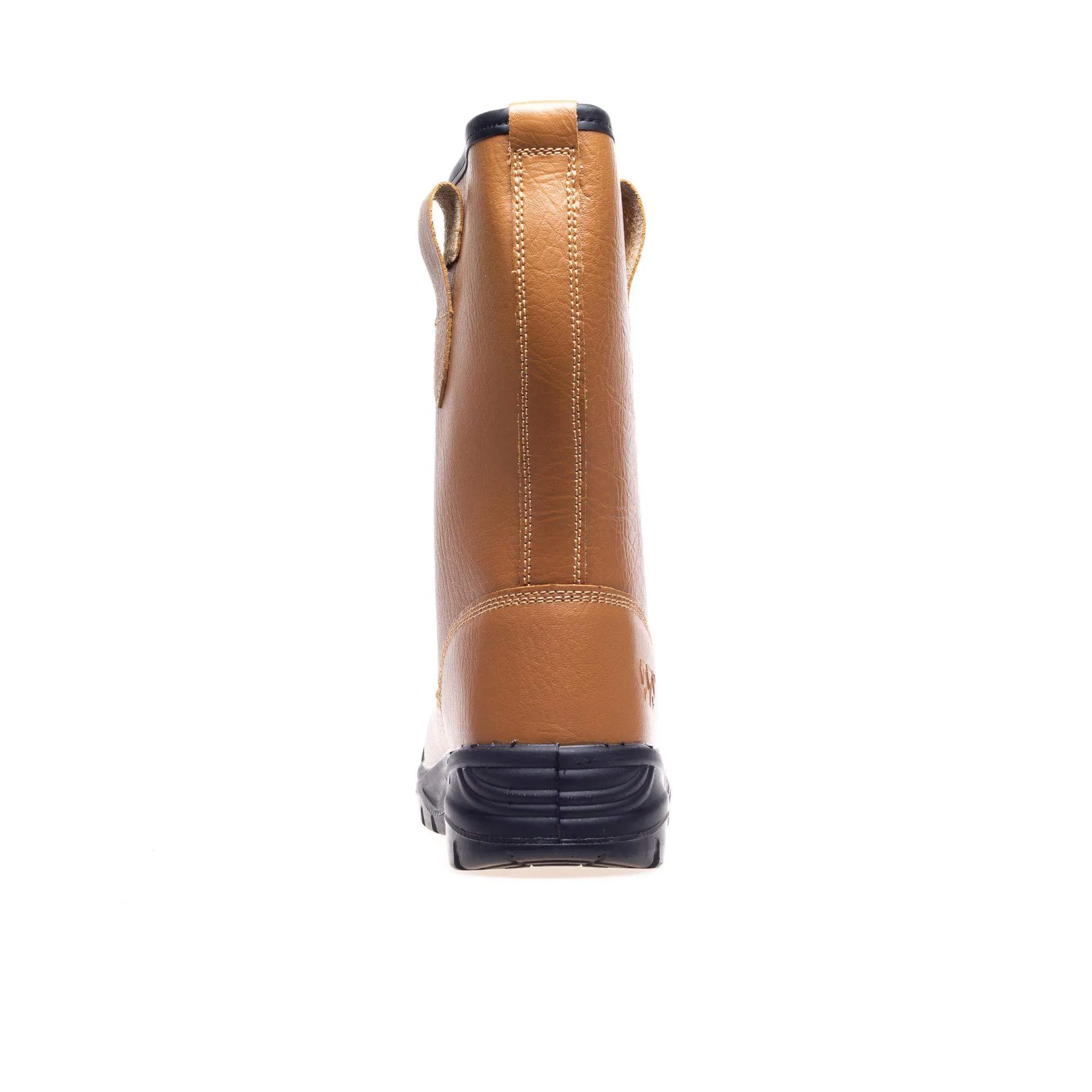 Work Site SS403SM Tan Fur-Lined Safety Rigger Boots
