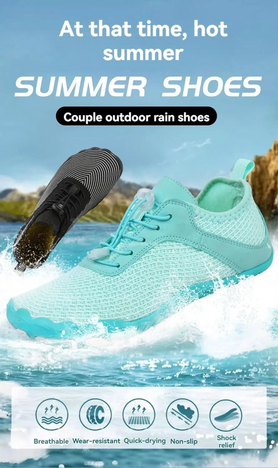 ZWRXW Hike Shoe Footwear Barefoot Shoes Women, Footwear Sneakers, Healthy & Non-Slip Barefoot Shoes Women, Wide Toe Box Sneakers, Yoga Outdoor Walking Hiking