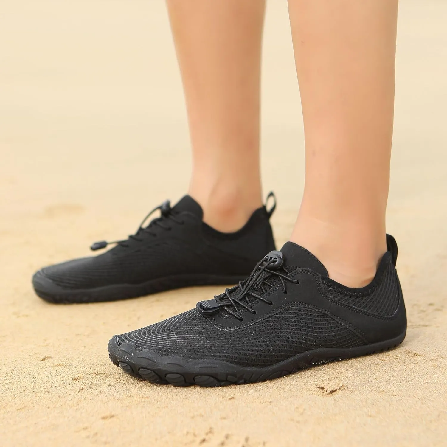 ZWRXW Hike Shoe Footwear Barefoot Shoes Women, Footwear Sneakers, Healthy & Non-Slip Barefoot Shoes Women, Wide Toe Box Sneakers, Yoga Outdoor Walking Hiking