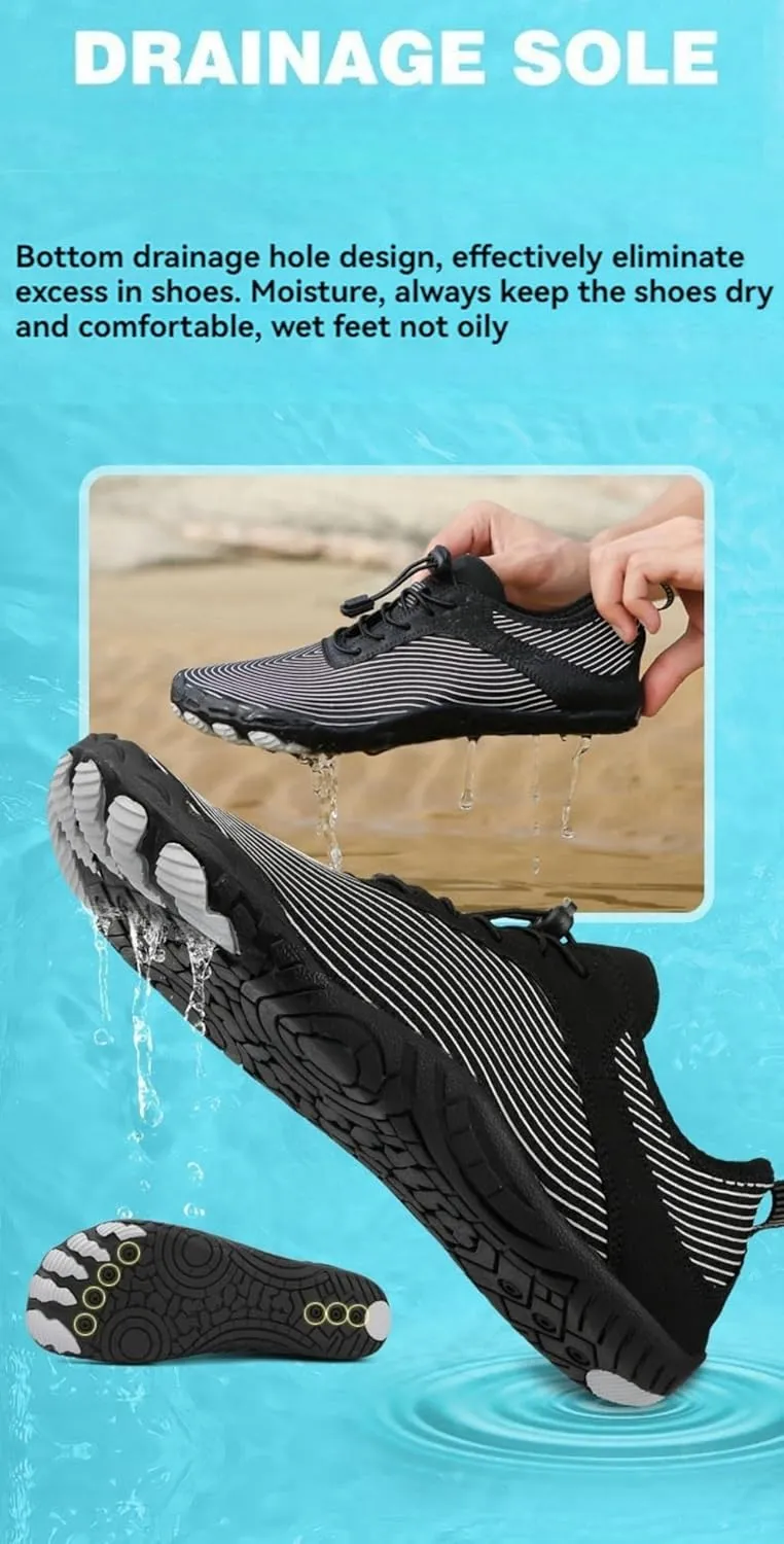 ZWRXW Hike Shoe Footwear Barefoot Shoes Women, Footwear Sneakers, Healthy & Non-Slip Barefoot Shoes Women, Wide Toe Box Sneakers, Yoga Outdoor Walking Hiking